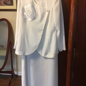 Tally Taylor dress with jacket.